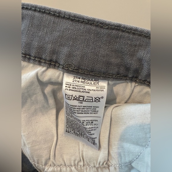 Banana Republic Sculpt Skinny Gray Jeans Size 27/4 - Picture 5 of 5